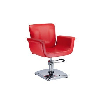 Fotel fryzjerski ELIO czerwony BD-1038